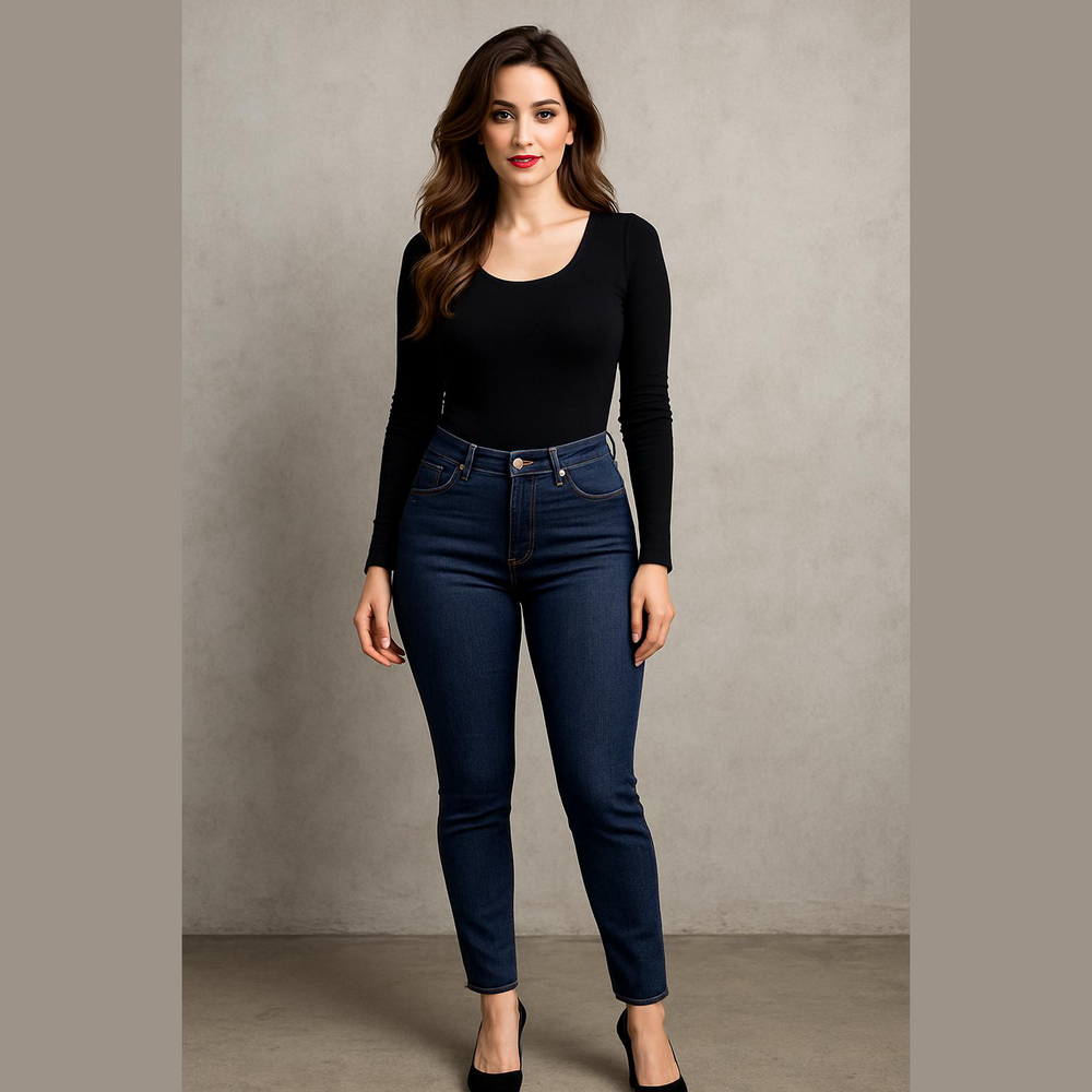 Everlane Women's Mid-Rise Skinny Jeans